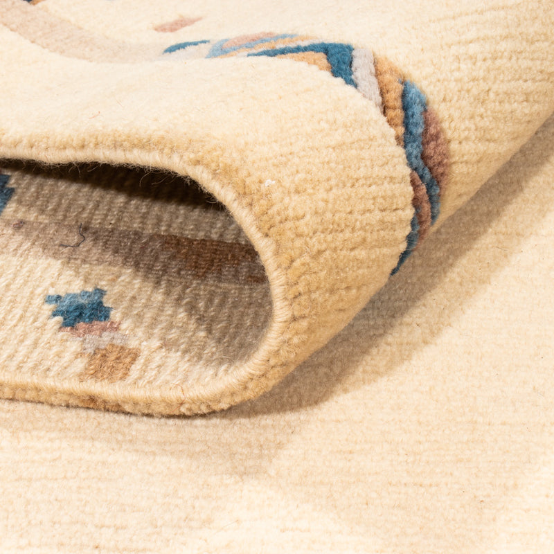 Nepal Tæppe - 183 x 123 cm - beige