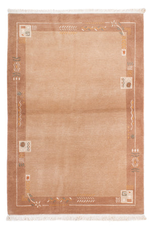 Nepal Tæppe - Royal - 184 x 124 cm - brun