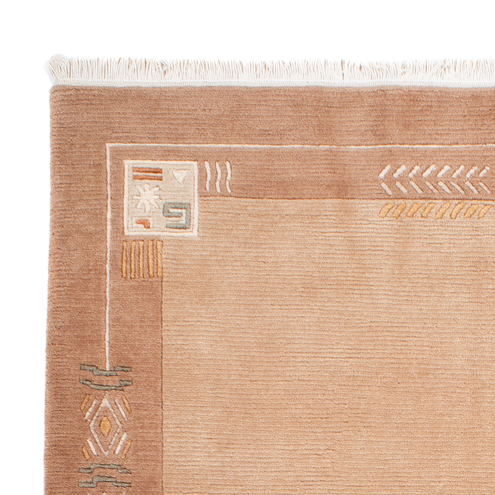 Nepal Tæppe - Royal - 184 x 124 cm - brun