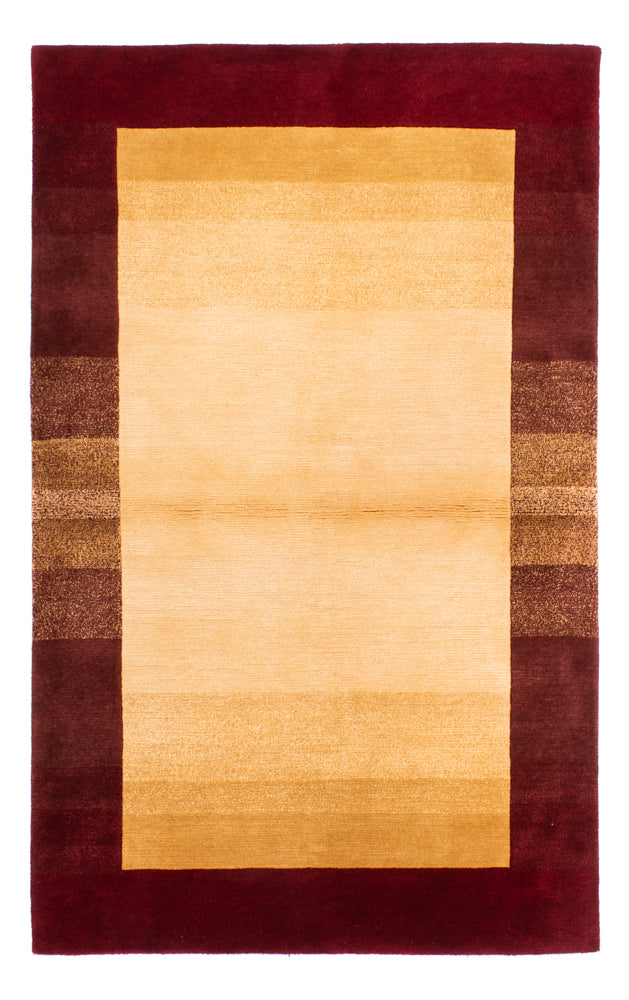 Nepal Tæppe - Royal - 184 x 121 cm - scala guld