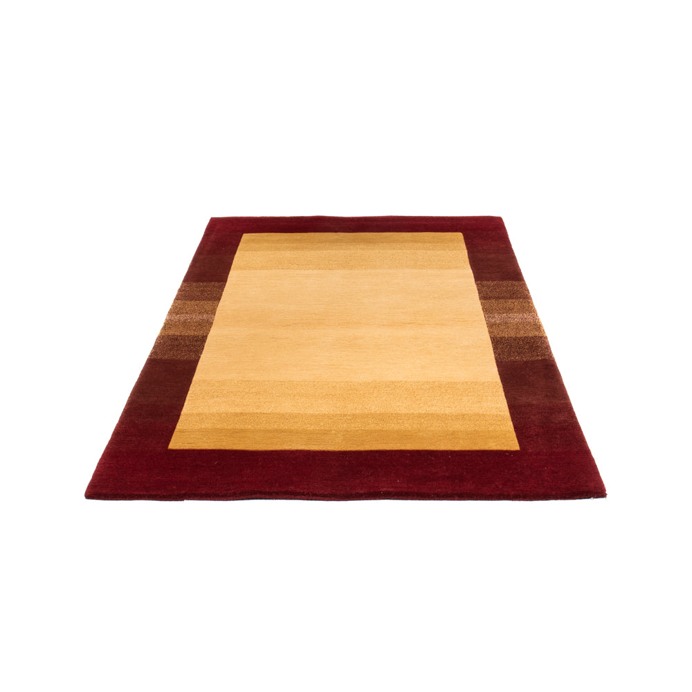 Nepal Tæppe - Royal - 184 x 121 cm - scala guld
