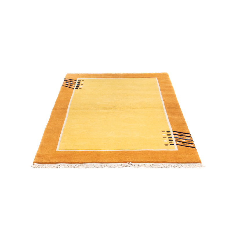 Nepal Tæppe - 180 x 120 cm - guld