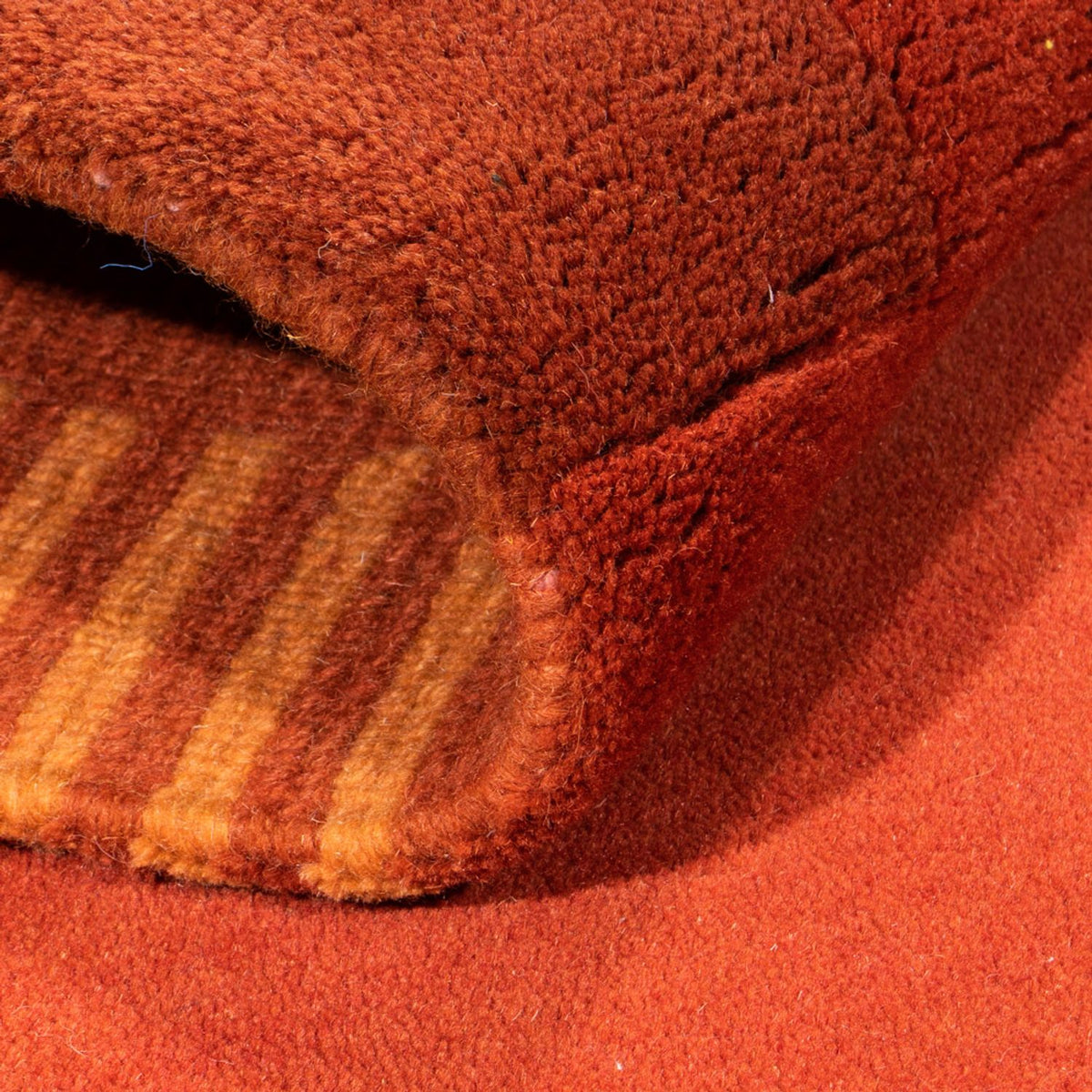 Nepal Tæppe - 180 x 120 cm - rød