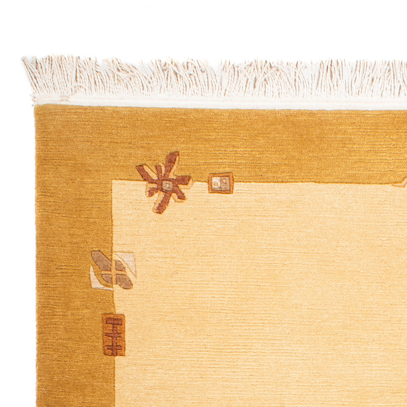 Nepal Tæppe - 181 x 122 cm - beige
