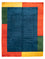 Gabbeh-tæppe - Indus - 393 x 297 cm - blå