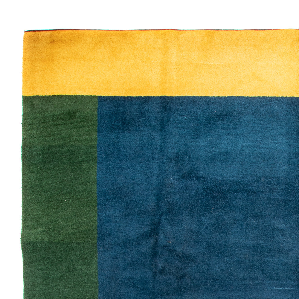 Gabbeh-tæppe - Indus - 393 x 297 cm - blå