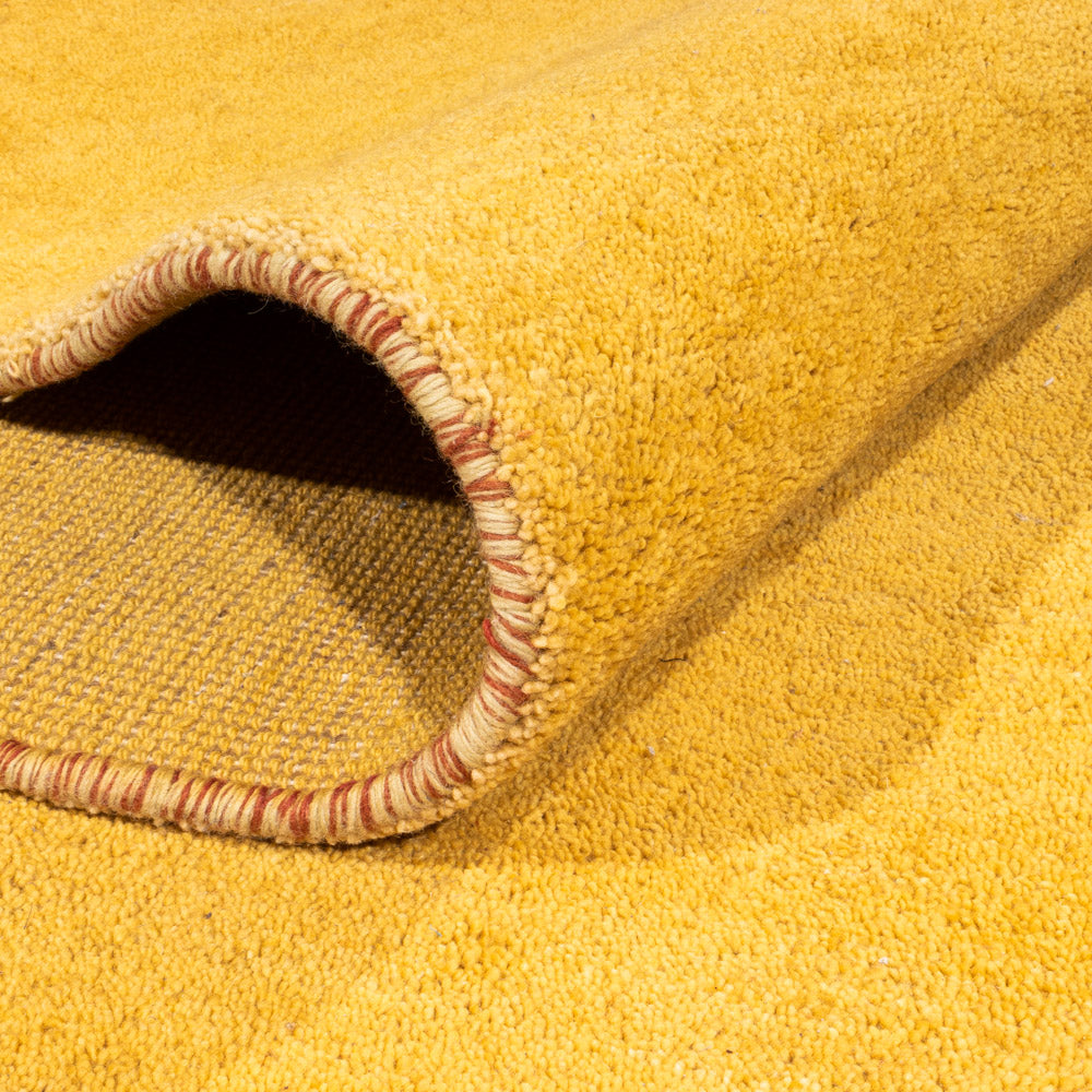 Gabbeh-tæppe - Indus - 394 x 307 cm - guld