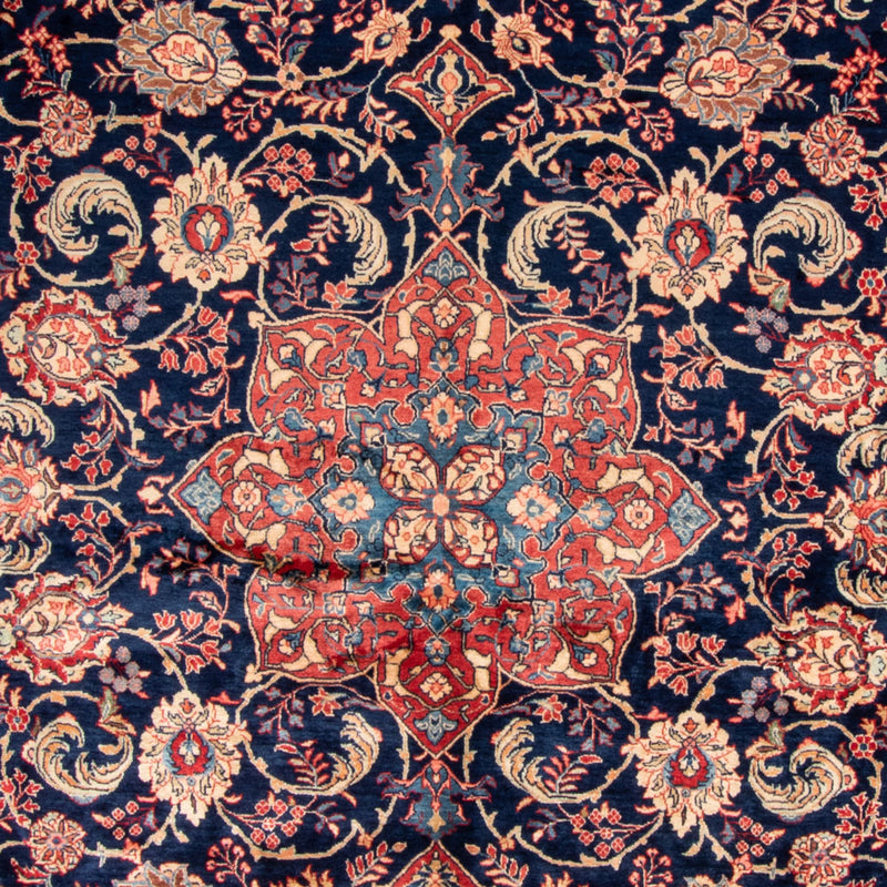 Persisk tæppe - Classic - 382 x 273 cm - mørkeblå