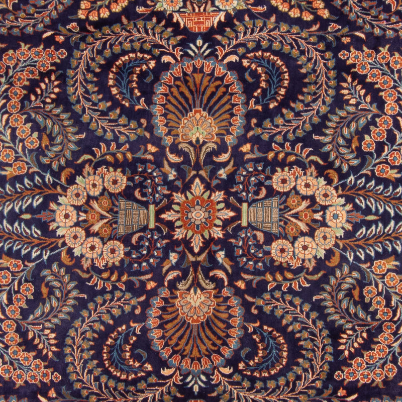 Persisk tæppe - Classic - 345 x 243 cm - mørkeblå