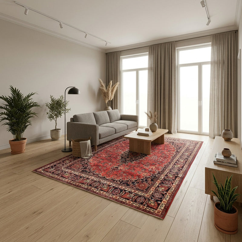 Mashhad Tæppe 240x330cm - Persisk tæppe