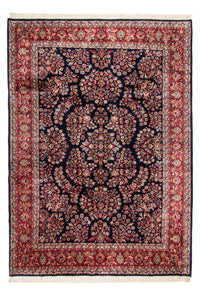 Orientalsk tæppe - Indus - 350 x 260 cm - mørkeblå