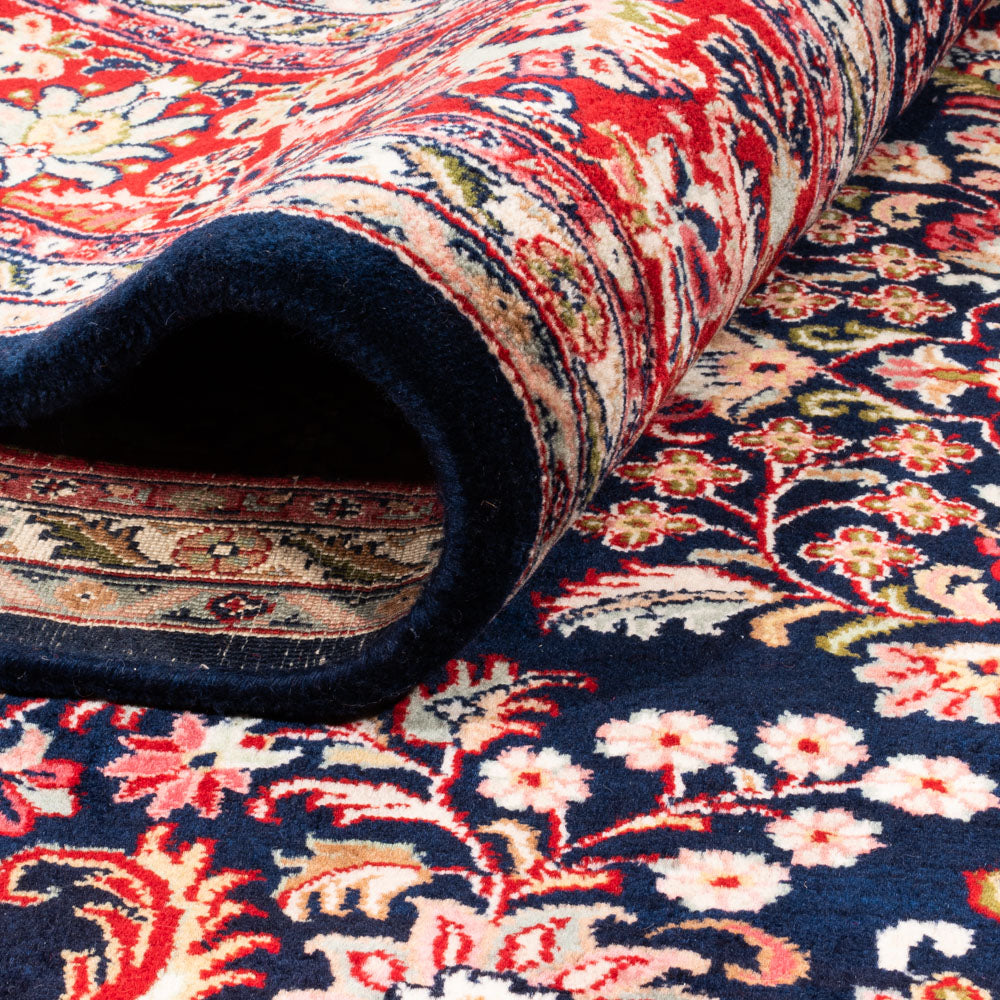 Orientalsk tæppe - Indus - 350 x 260 cm - mørkeblå