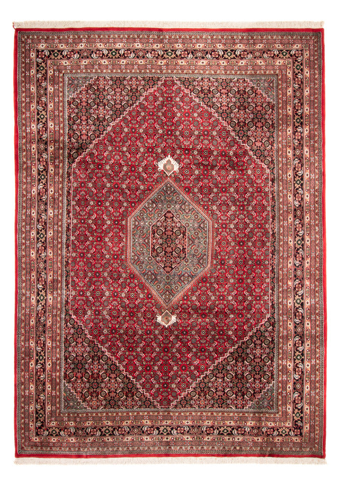 Orientalsk tæppe - Bijar - Indus - 361 x 255 cm - rød