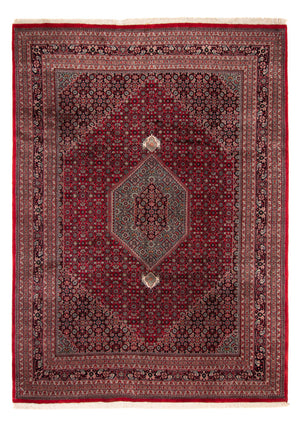 Orientalsk tæppe - Bijar - Indus - Royal - 348 x 252 cm - rød