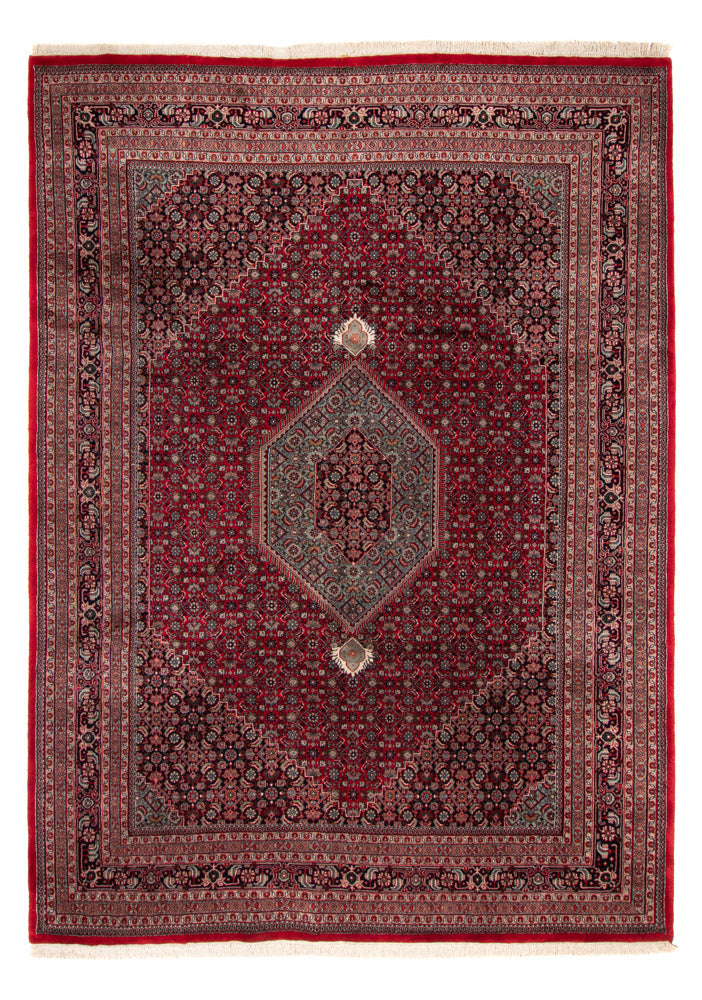 Orientalsk tæppe - Bijar - Indus - Royal - 348 x 252 cm - rød