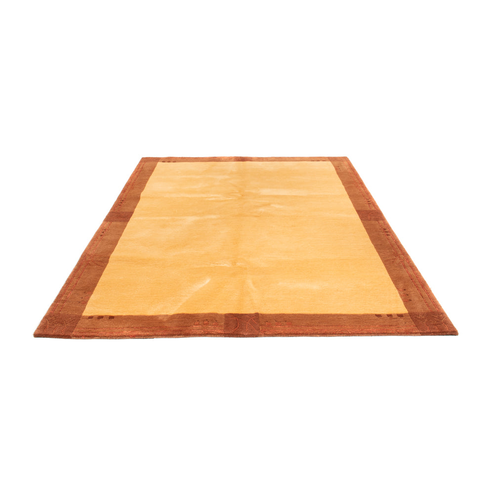 Nepal Tæppe - Royal - 243 x 173 cm - guld