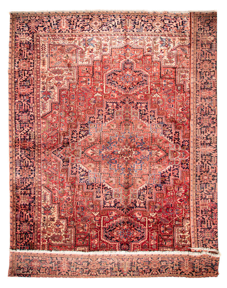 Persisk tæppe - Nomadisk - 450 x 344 cm - rød