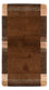 Gabbeh-tæppe - Indus - 160 x 90 cm - brun
