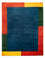 Gabbeh-tæppe - Indus - 387 x 297 cm - blå