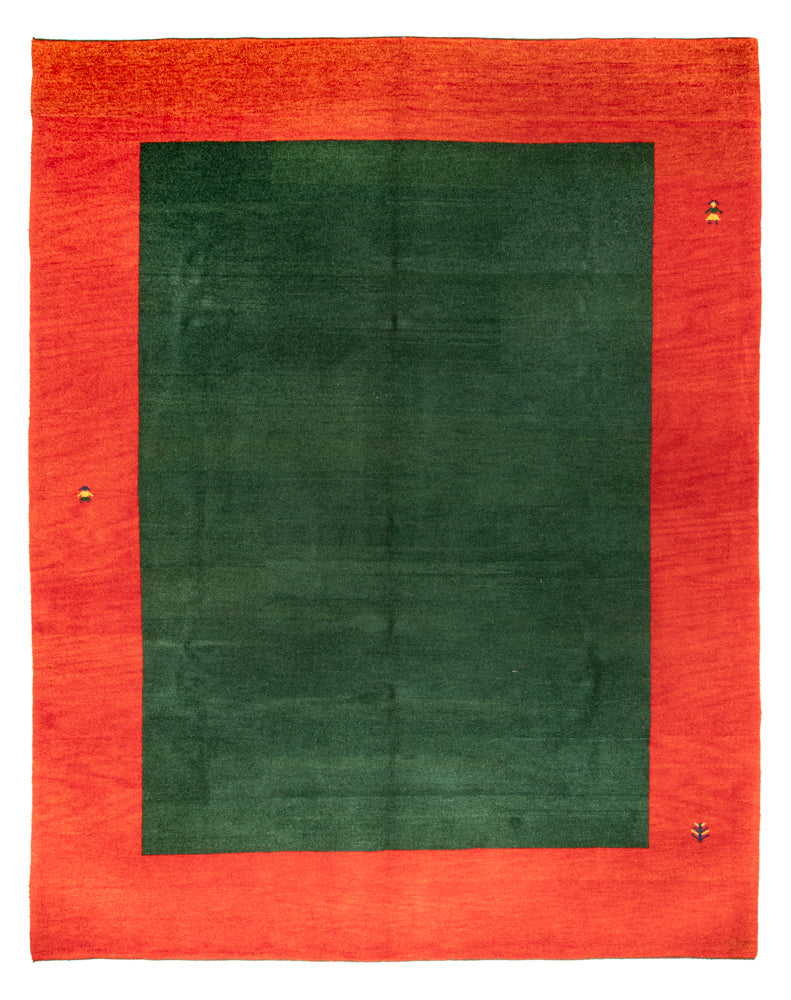 Gabbeh-tæppe - Indus - 395 x 310 cm - grøn