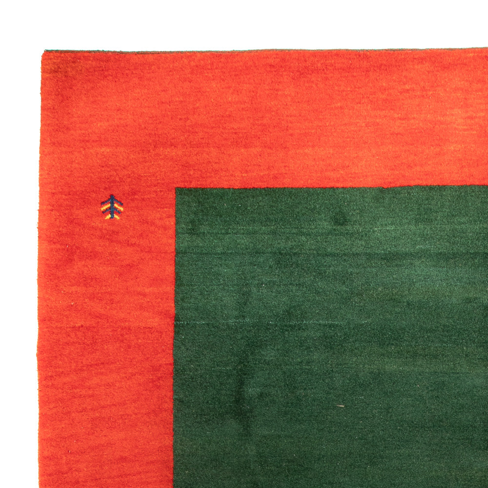 Gabbeh-tæppe - Indus - 395 x 310 cm - grøn