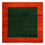 Gabbeh-tæppe - Indus firkantet  - 250 x 247 cm - grøn