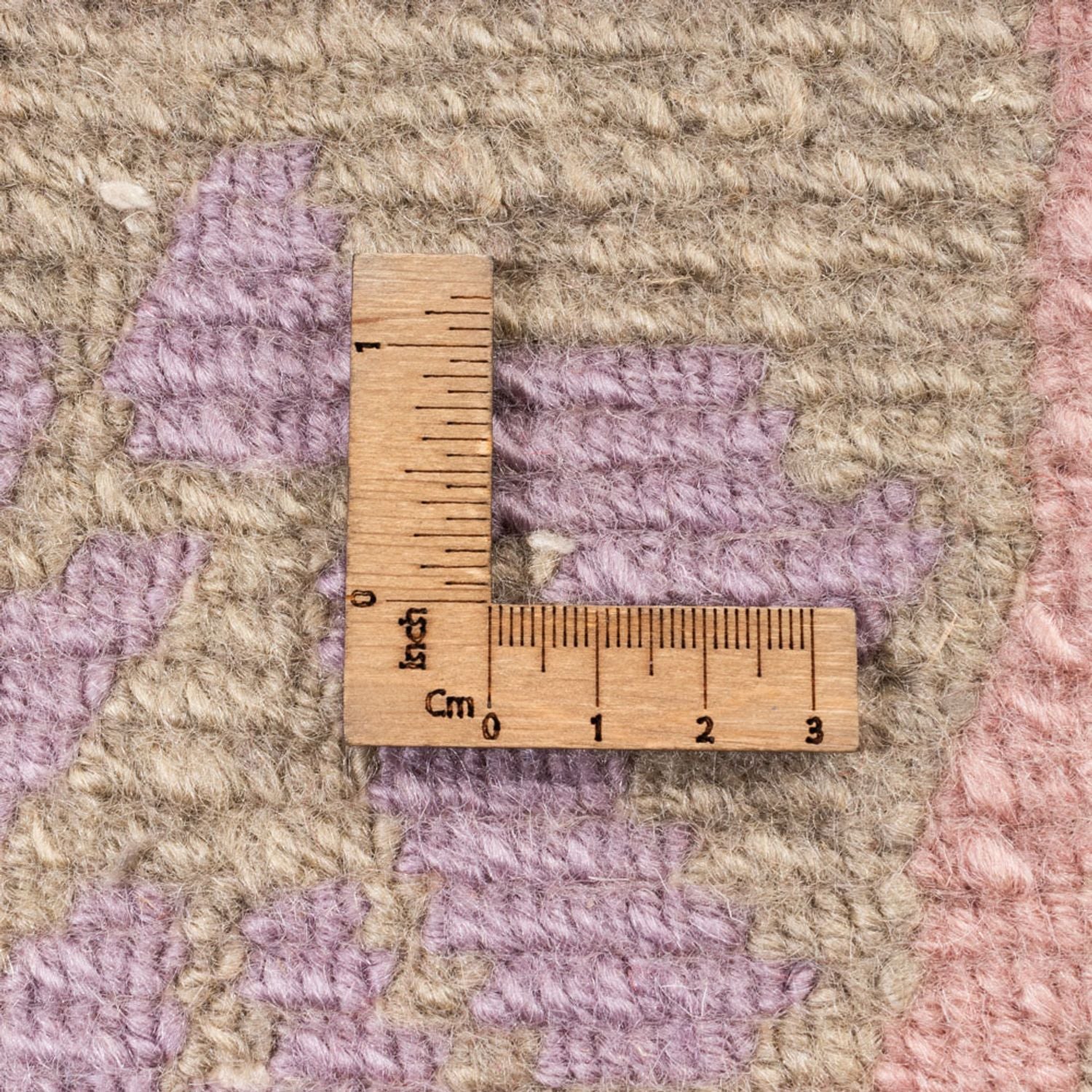 Nepal Tæppe - 351 x 254 cm - olivengrøn