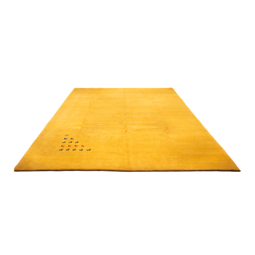 Gabbeh-tæppe - Indus - 403 x 310 cm - guld