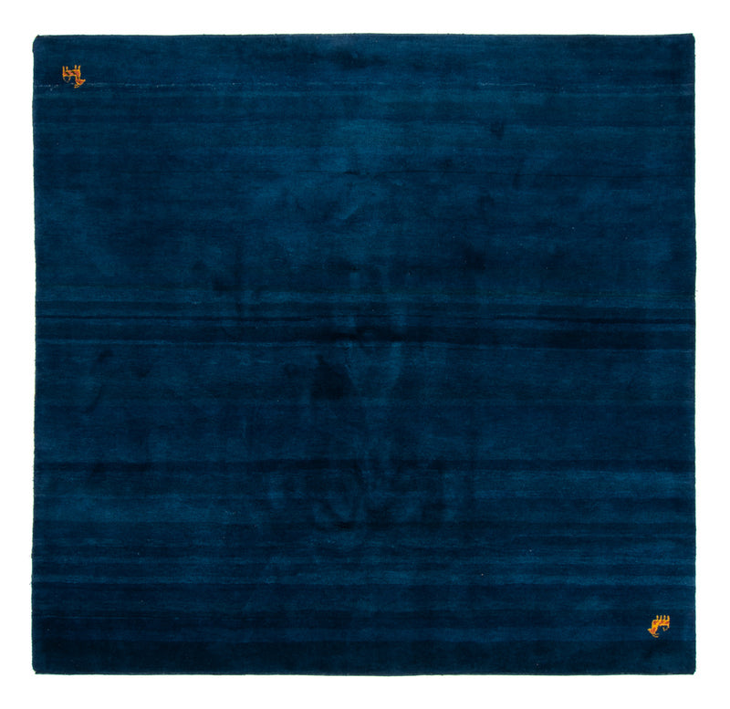 Gabbeh-tæppe - Indus firkantet  - 261 x 246 cm - mørkeblå