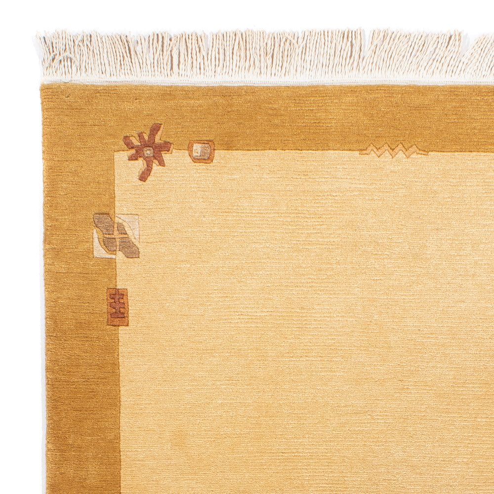 Nepal Tæppe - Royal - 162 x 93 cm - beige