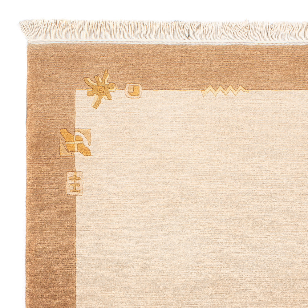 Nepal Tæppe - Royal - 157 x 91 cm - beige