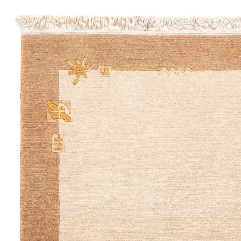 Nepal Tæppe - Royal - 157 x 91 cm - beige