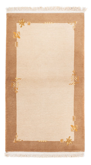 Nepal Tæppe - Royal - 162 x 94 cm - beige