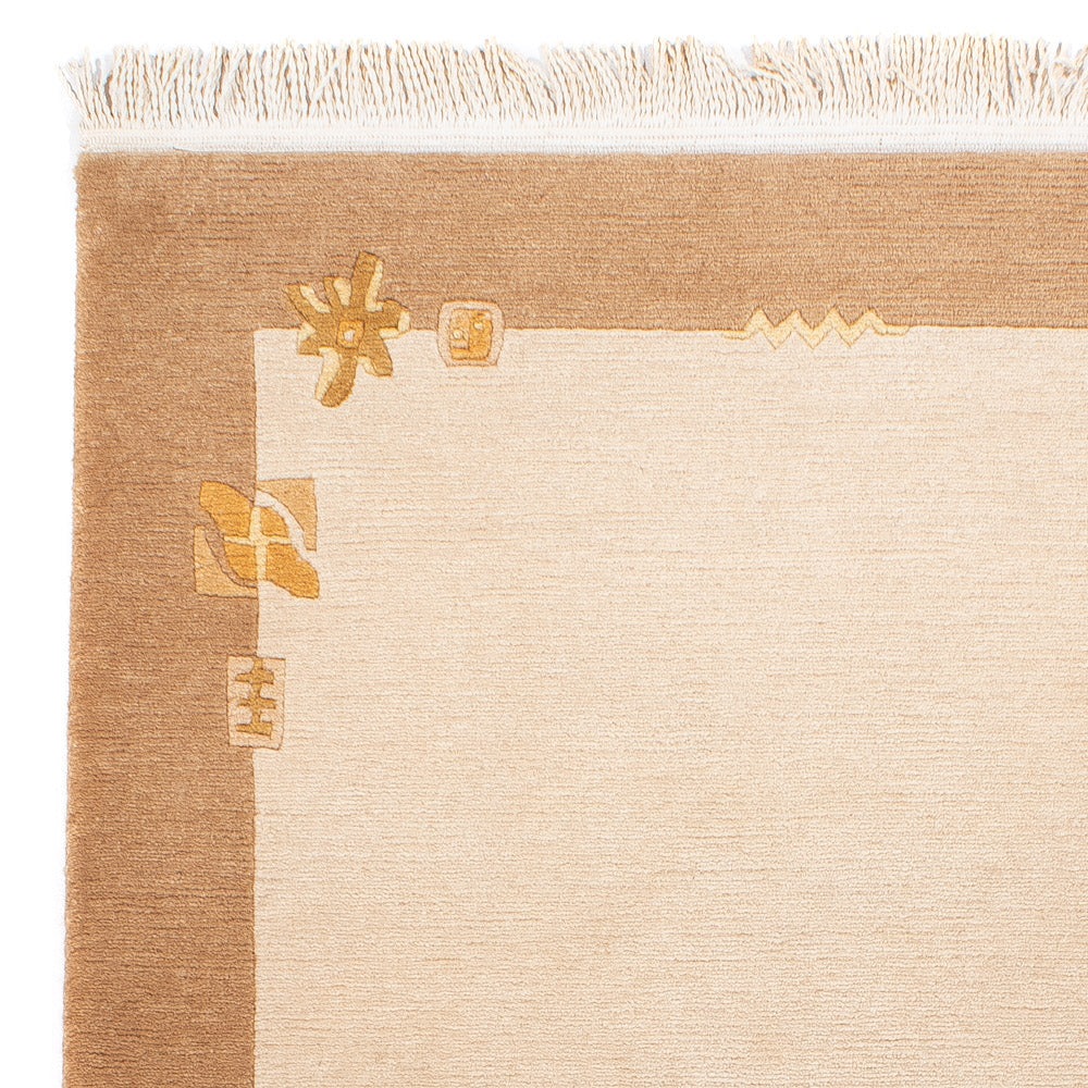 Nepal Tæppe - Royal - 162 x 94 cm - beige