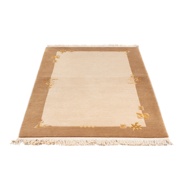 Nepal Tæppe - Royal - 162 x 94 cm - beige