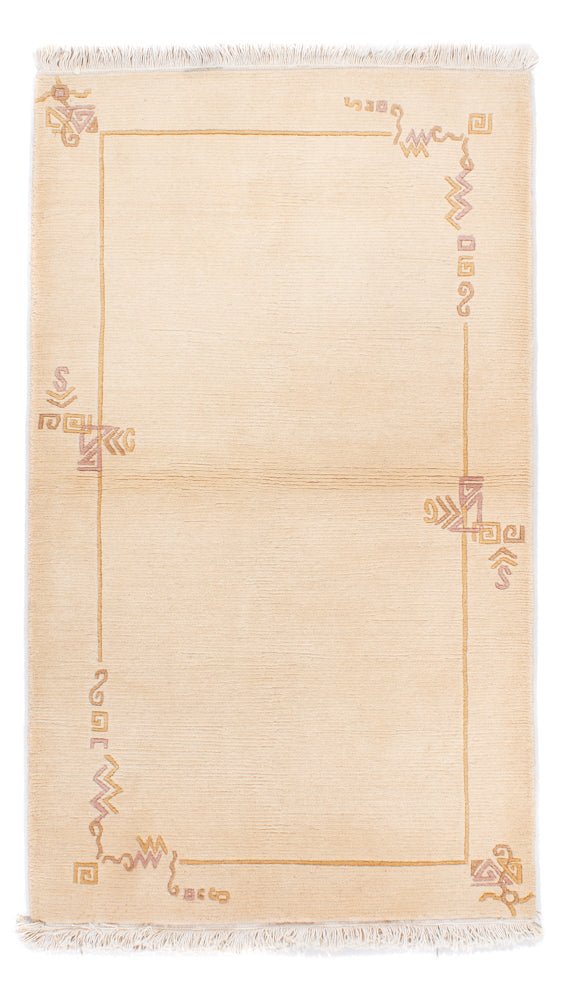Nepal Tæppe - Royal - 159 x 91 cm - beige
