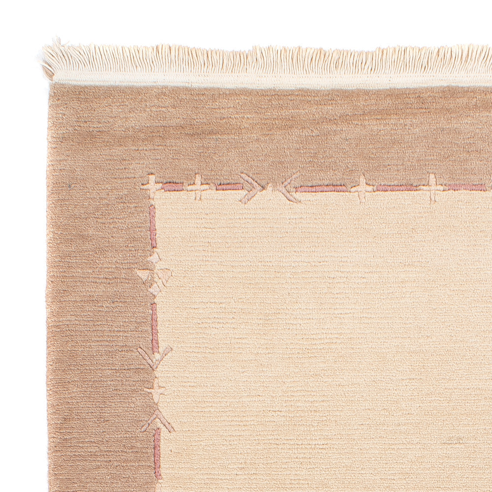 Løber Nepal Tæppe - 175 x 89 cm - beige
