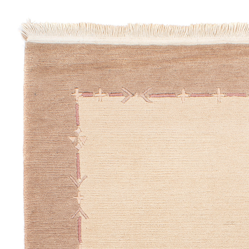 Løber Nepal Tæppe - 175 x 89 cm - beige