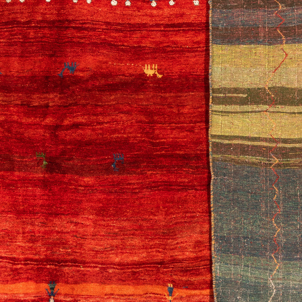 Gabbeh-tæppe - Persisk - 508 x 405 cm - rød