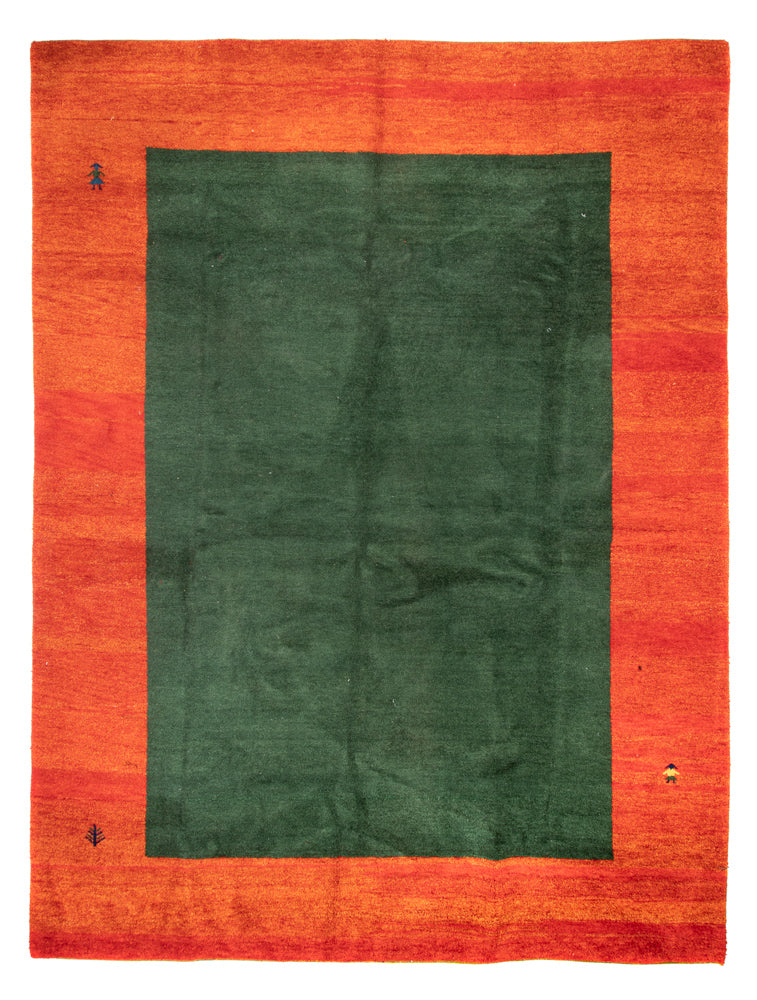 Gabbeh-tæppe - Indus - 390 x 289 cm - grøn