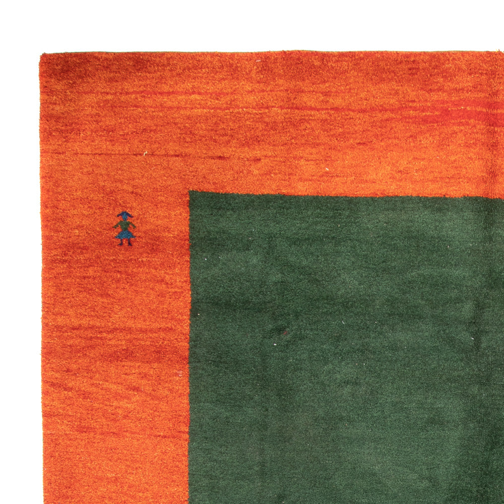 Gabbeh-tæppe - Indus - 390 x 289 cm - grøn