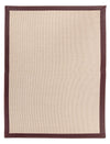 Jutetæppe Tæppe 140x200cm - Uldtæppe - Rektangulær / Beige / 140 x 200 cm Rektangulær