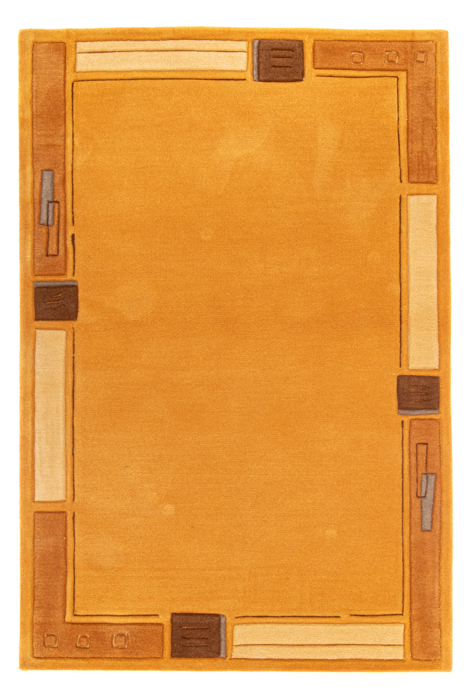 Tæppe - 170 x 115 cm - kamel