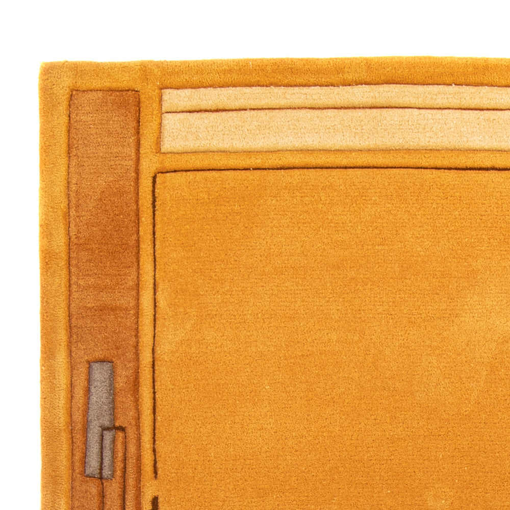 Tæppe - 170 x 115 cm - kamel