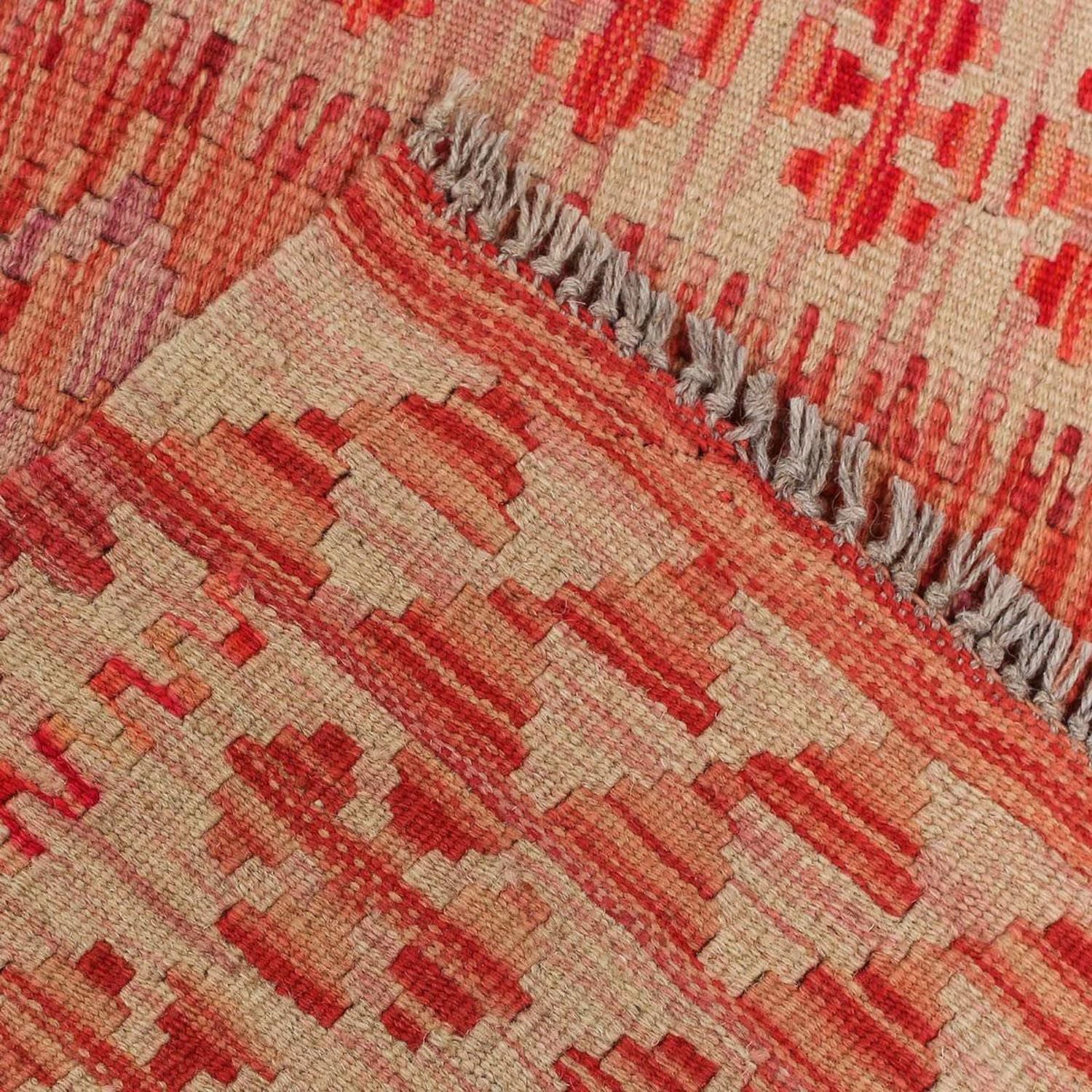 Løber Kelim Carpet - Splash - 185 x 101 cm - flerfarvet