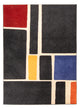 Moderne tæppe 160x230cm - Uldtæppe