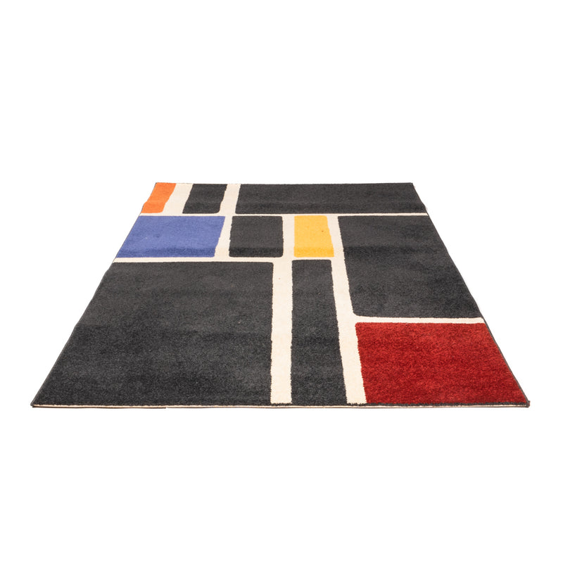 Moderne tæppe - 230 x 160 cm - mørk beige