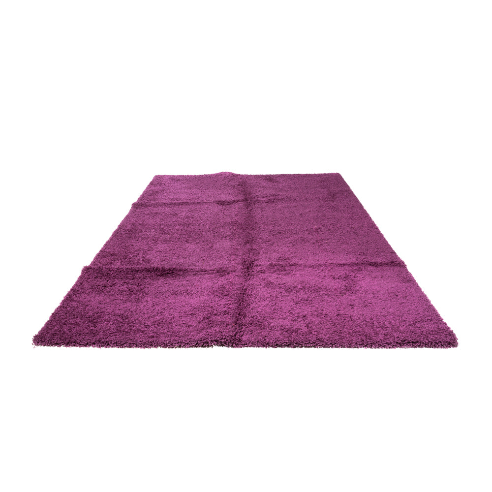 Tæppe med høj pæl - 290 x 200 cm - lilla
