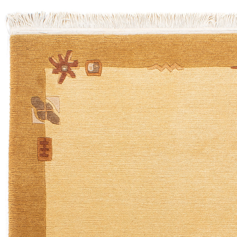 Nepal Tæppe - Royal - 144 x 73 cm - beige
