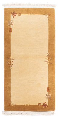 Nepal Tæppe - Royal - 141 x 72 cm - beige
